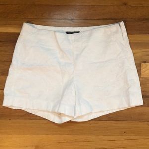 White eyelet Banana Republic shorts